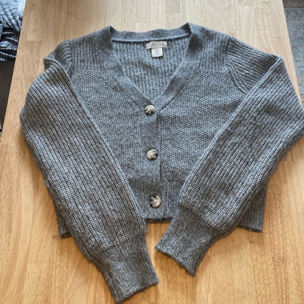 Women’s size S, button down cardigan.